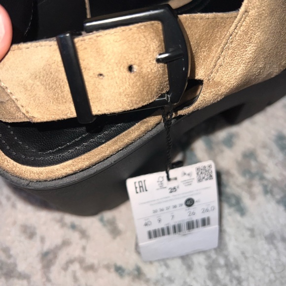 Bershka Suede Platform Wedges - Picture 5 of 6